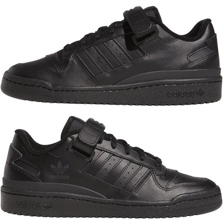 Men Forum Low Shoes, Black, A701_ONE, large image number 7