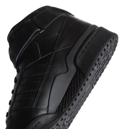 Men Forum Mid Shoes, Black, A701_ONE, large image number 3