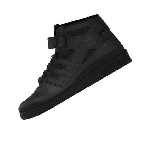 Men Forum Mid Shoes, Black, A701_ONE, large image number 10