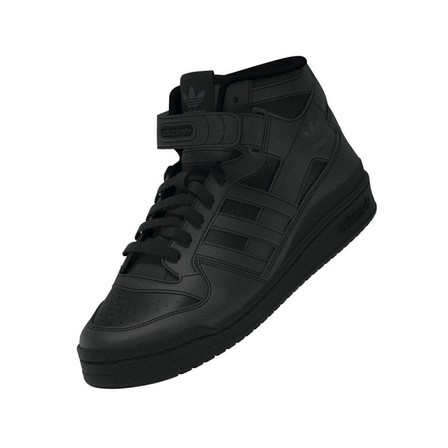 Men Forum Mid Shoes, Black, A701_ONE, large image number 12
