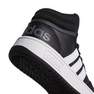 Hoops Mid Shoes core black Unisex Kids, A701_ONE, thumbnail image number 7