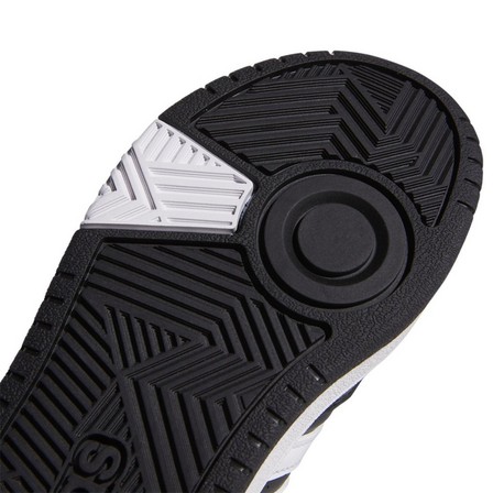 Hoops Mid Shoes core black Unisex Kids, A701_ONE, large image number 8