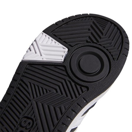 Hoops Mid Shoes core black Unisex Kids, A701_ONE, large image number 9
