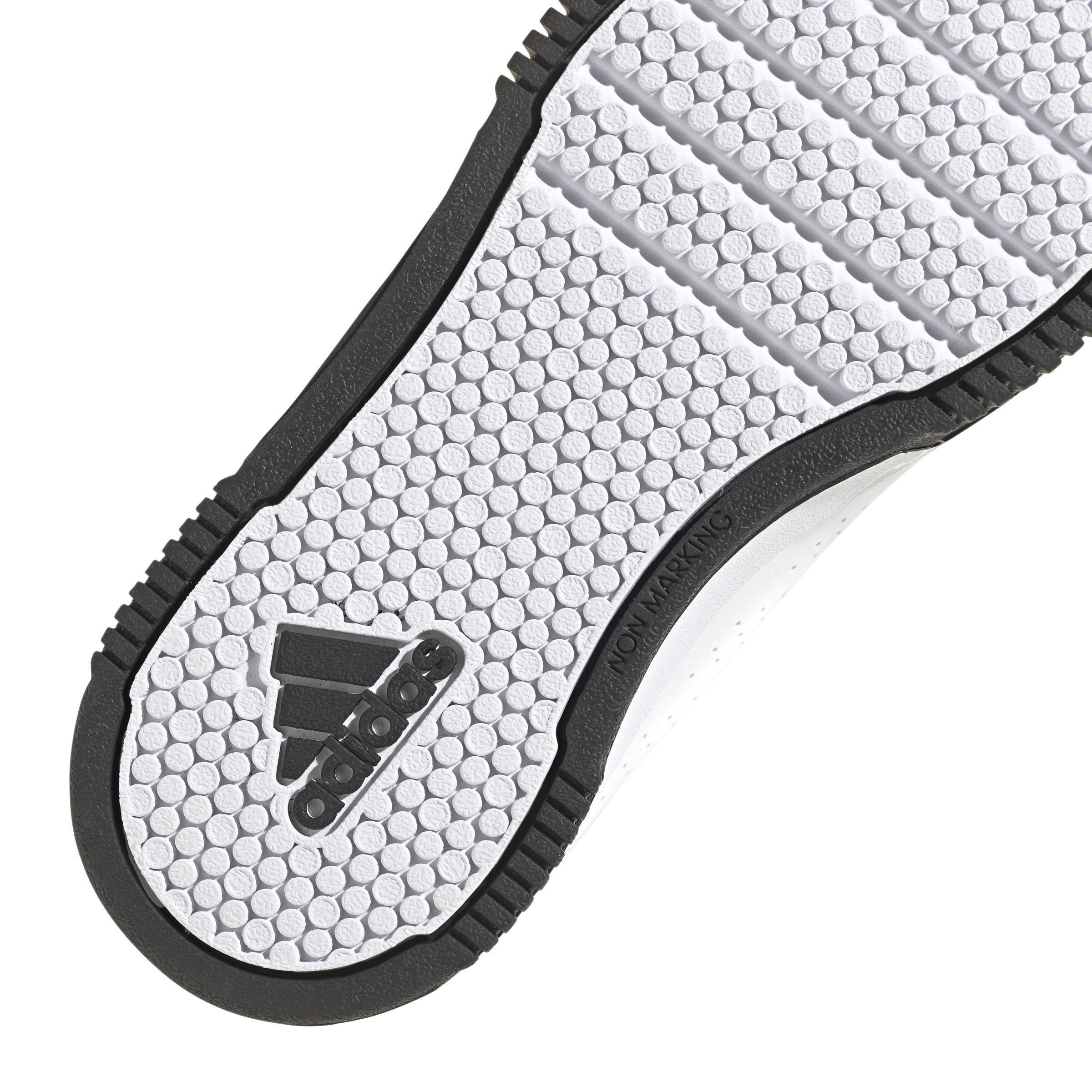 Unisex Tensaur Hook and Loop Shoes, White, , large image number 4