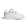 adidas - Unisex Kids Tensaur Sport Training Hook And Loop Shoes , White
