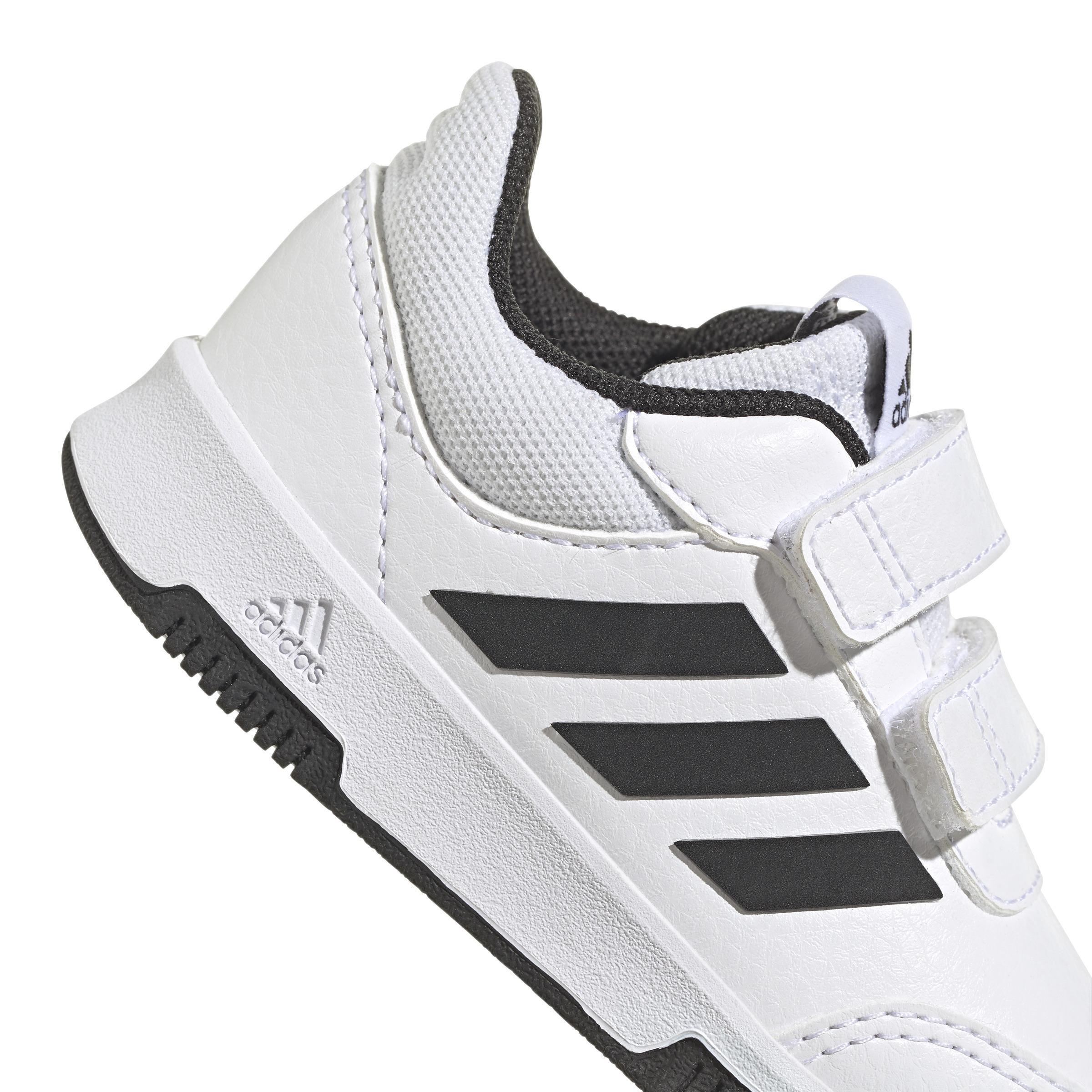 Unisex Kids Tensaur Hook and Loop Shoes, White, , large image number 4