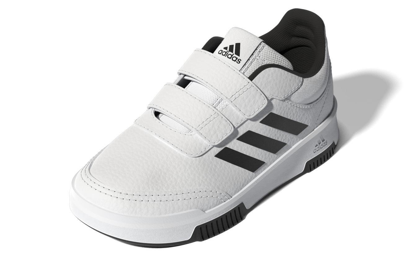 Unisex Kids Tensaur Hook and Loop Shoes, White, , large image number 6