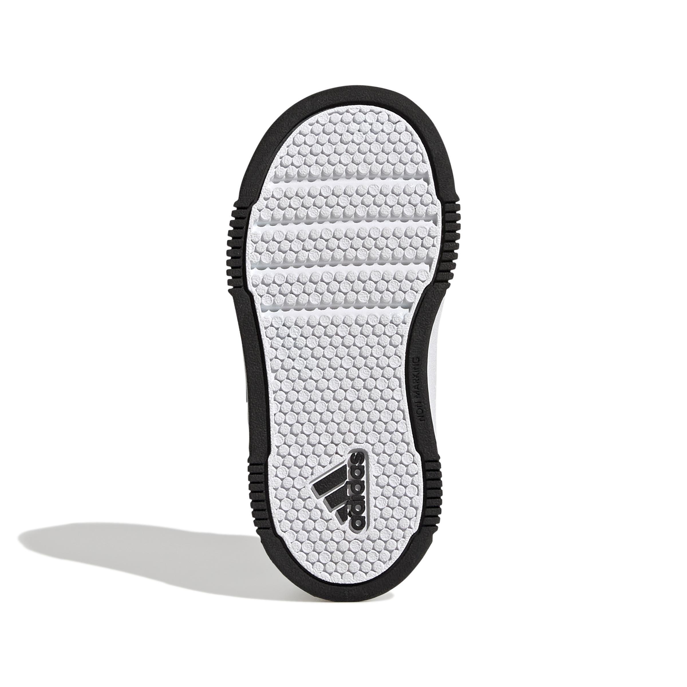 Unisex Kids Tensaur Hook and Loop Shoes, White, , large image number 7