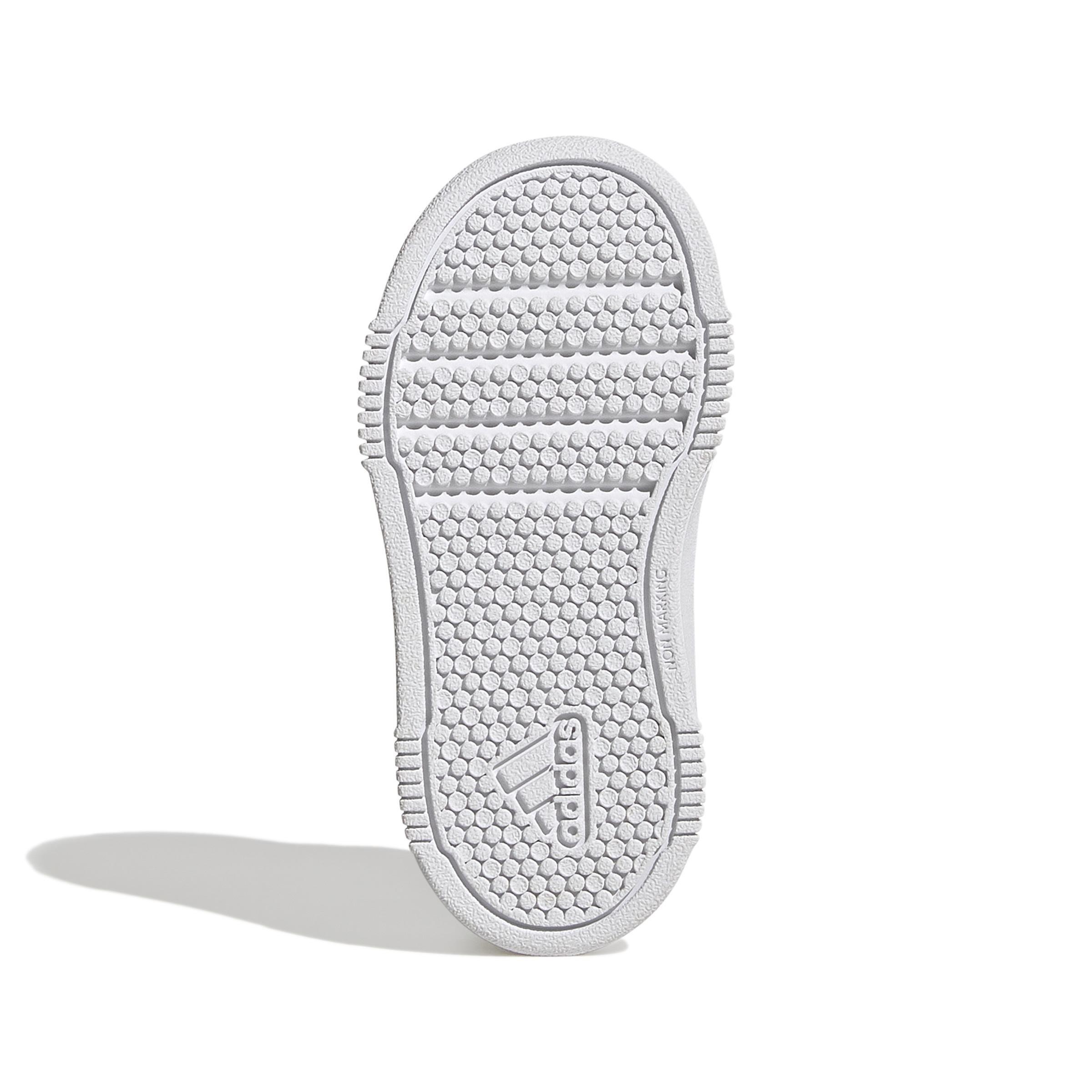 Unisex Kids Tensaur Hook and Loop Shoes, White, , large image number 9
