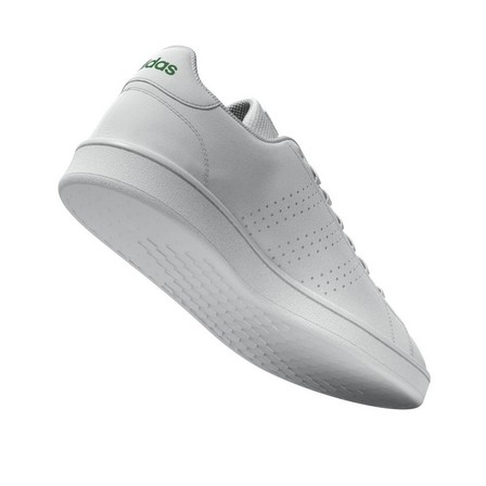 Men Advantage Base Court Lifestyle Shoes Ftwr, White, A701_ONE, large image number 4