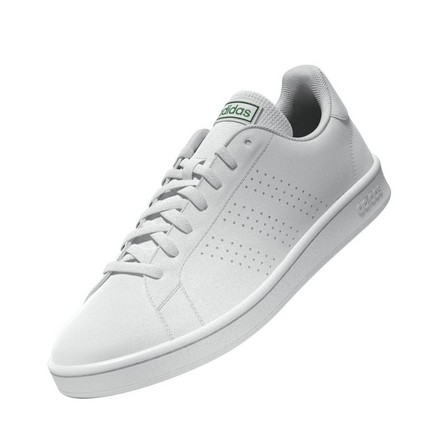 Men Advantage Base Court Lifestyle Shoes Ftwr, White, A701_ONE, large image number 15