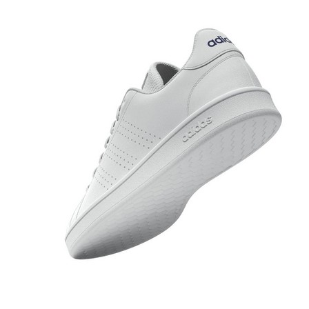 Men Advantage Base Court Lifestyle Shoes Ftwr, White, A701_ONE, large image number 10