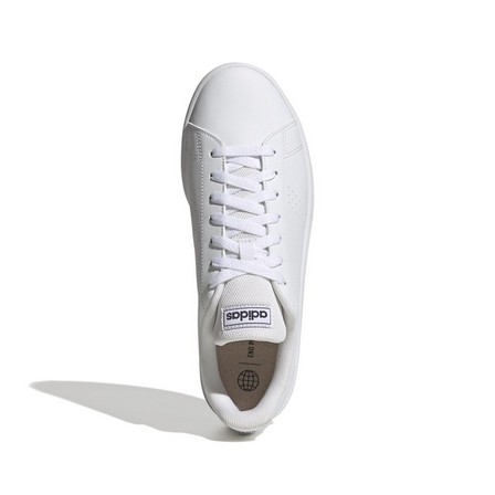 Men Advantage Base Court Lifestyle Shoes Ftwr, White, A701_ONE, large image number 11