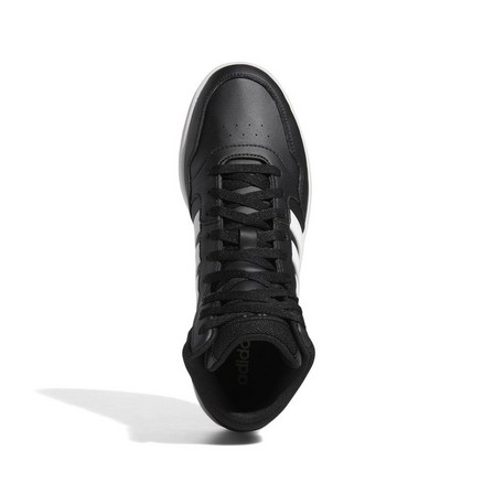 Men Hoops 3.0 Mid Classic Vintage Shoes, Black, A701_ONE, large image number 7