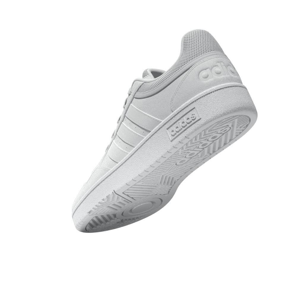 Hoops 3.0 Low Classic Shoes, White, A701_ONE, large image number 4