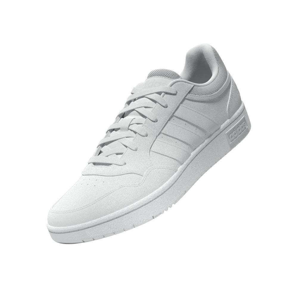 Hoops 3.0 Low Classic Shoes, White, A701_ONE, large image number 12