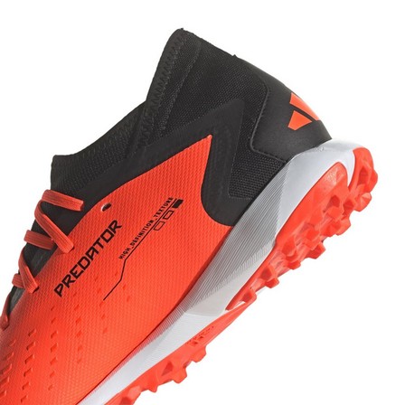 Unisex Predator Accuracy.3 Turf Boots, Orange, A701_ONE, large image number 3