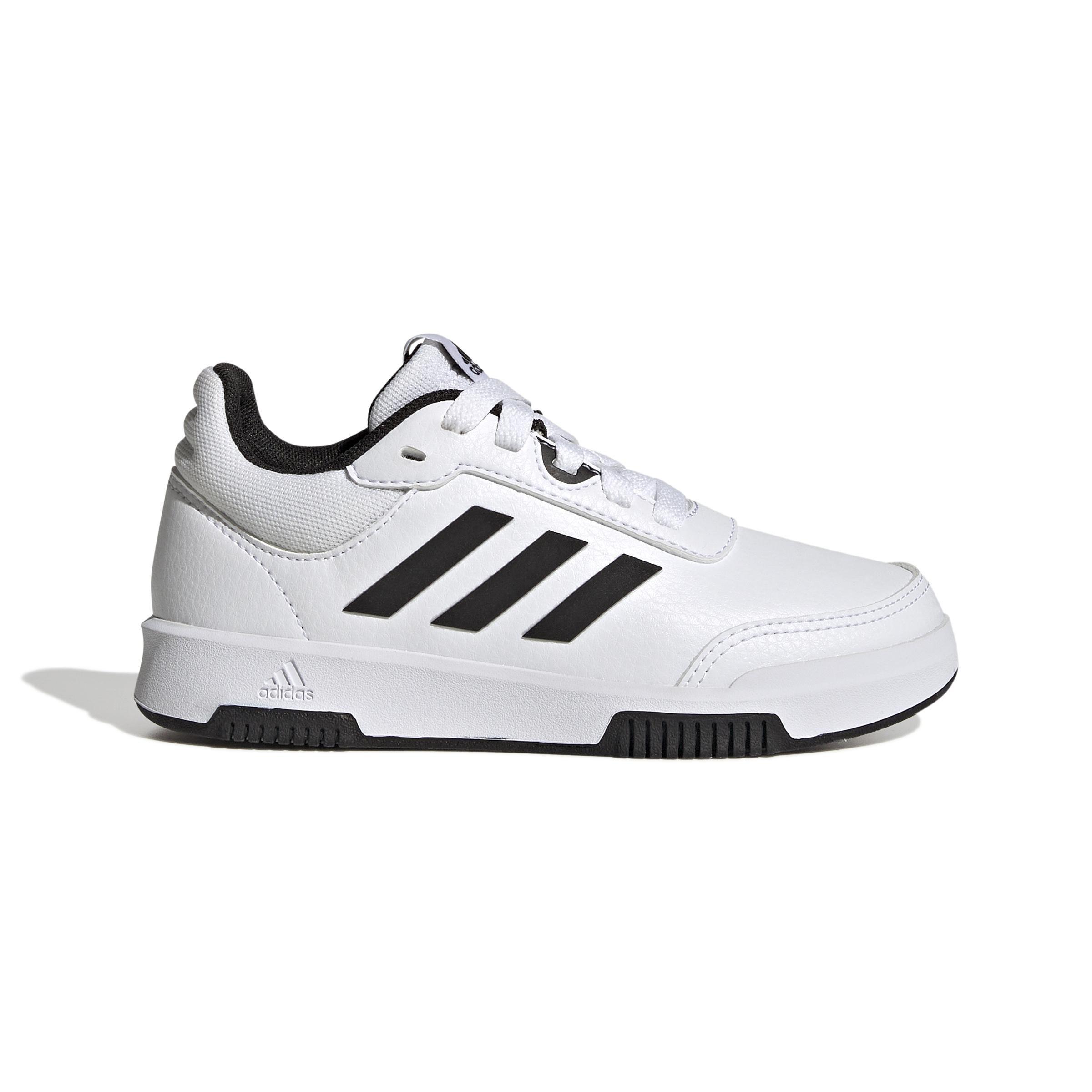 Unisex Kids Tensaur Sport Training Lace Shoes, White