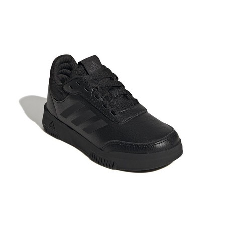 Unisex Kids Tensaur Sport Training Lace Shoes, Black, A701_ONE, large image number 1