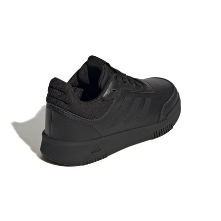 Unisex Kids Tensaur Sport Training Lace Shoes, Black, A701_ONE, large image number 2