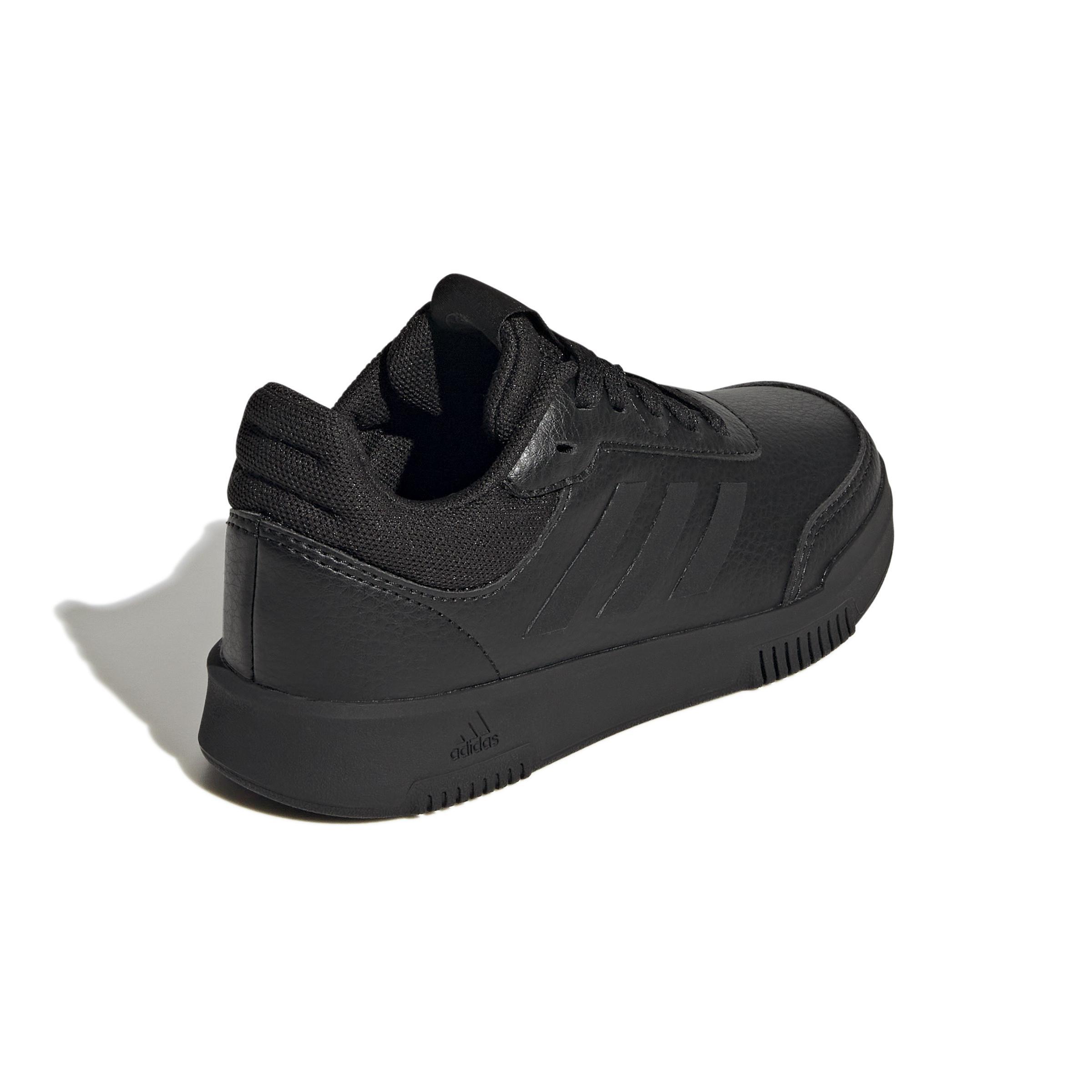 Unisex Kids Tensaur Sport Training Lace Shoes, Black, , large image number 2