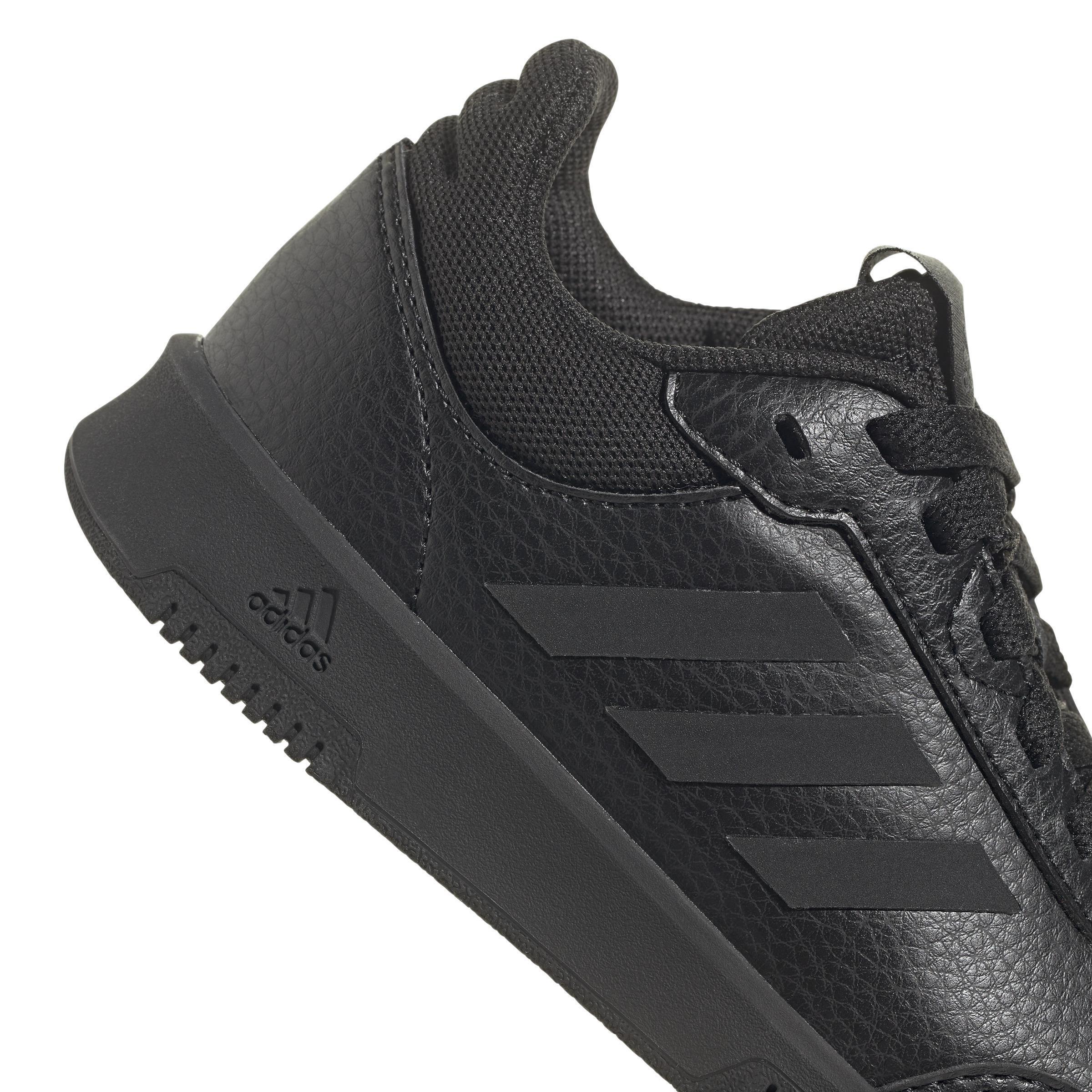 Unisex Kids Tensaur Sport Training Lace Shoes, Black, , large image number 4