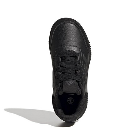 Unisex Kids Tensaur Sport Training Lace Shoes, Black, A701_ONE, large image number 9