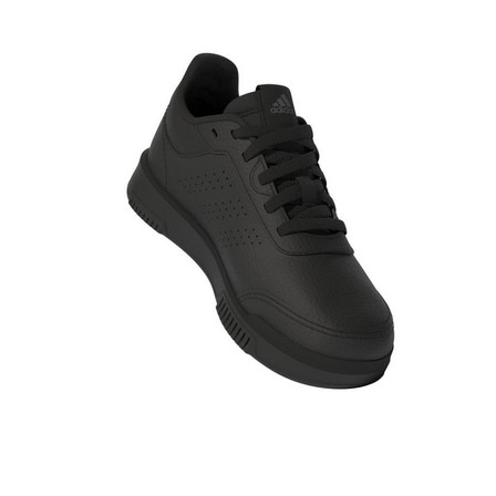 Unisex Kids Tensaur Sport Training Lace Shoes, Black, A701_ONE, large image number 15
