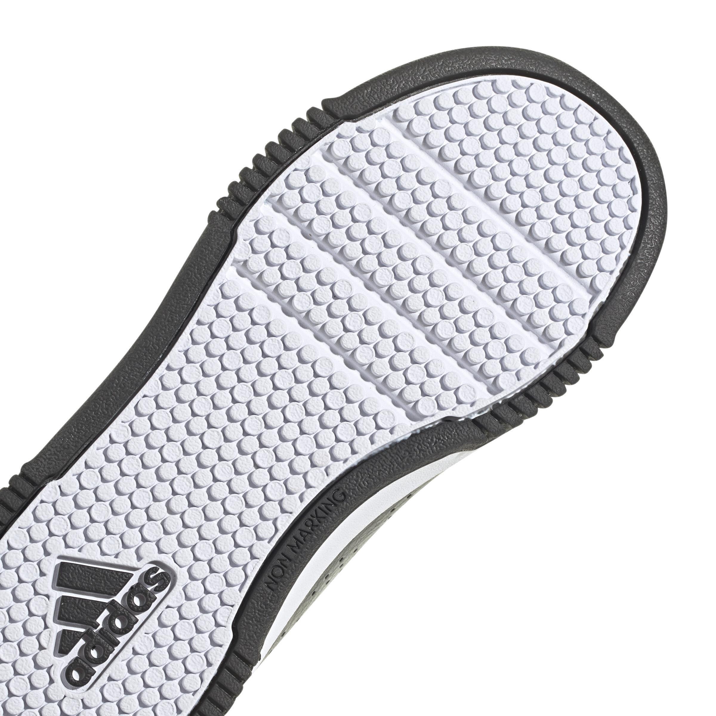 Unisex Kids Tensaur Sport Training Lace Shoes, Black, , large image number 3