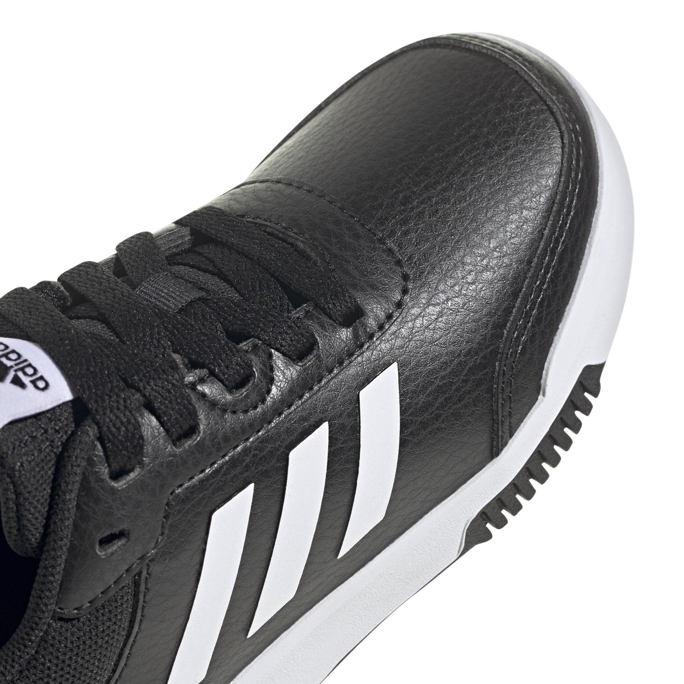 Unisex Kids Tensaur Sport Training Lace Shoes, Black, , large image number 4