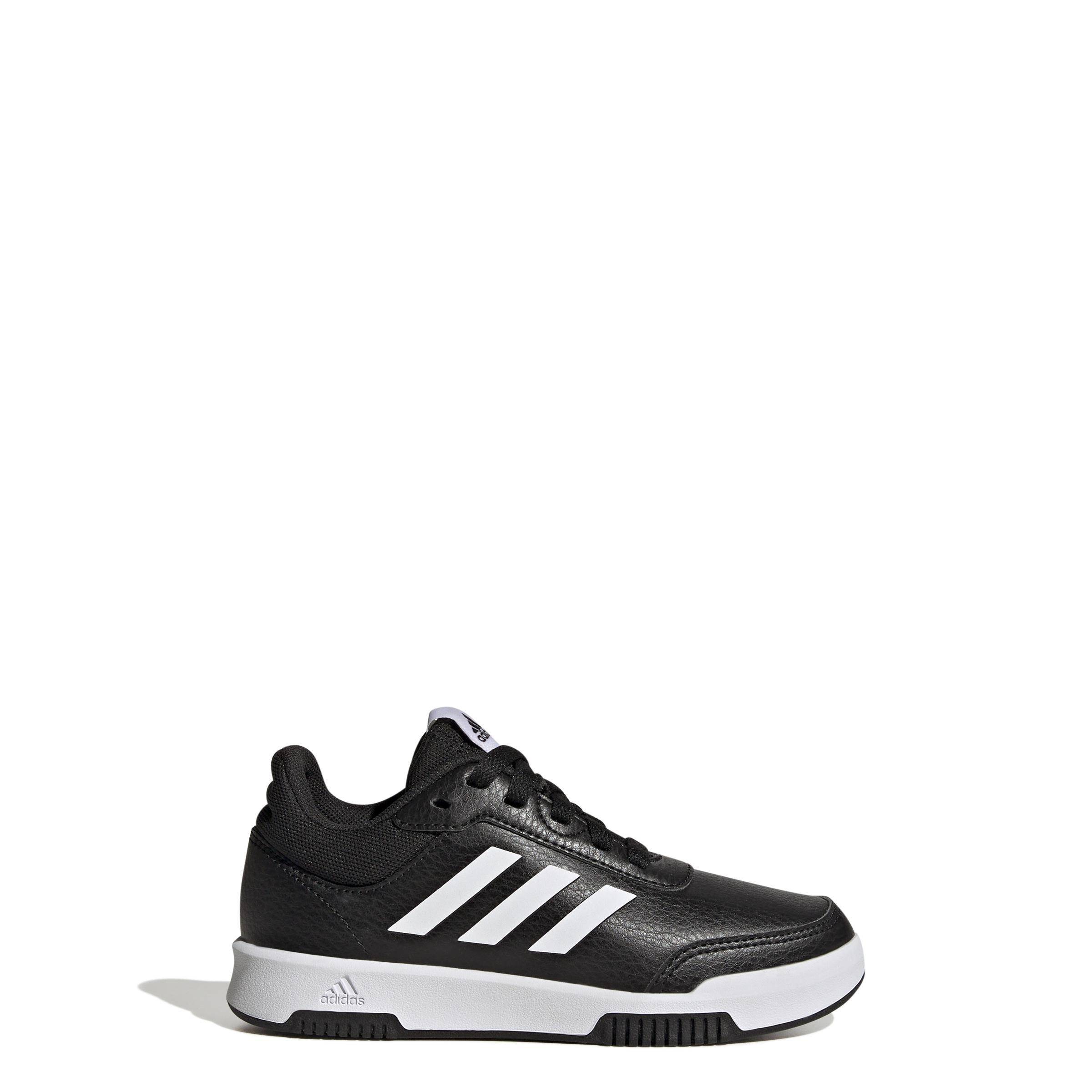 Unisex Kids Tensaur Sport Training Lace Shoes, Black, , large image number 7
