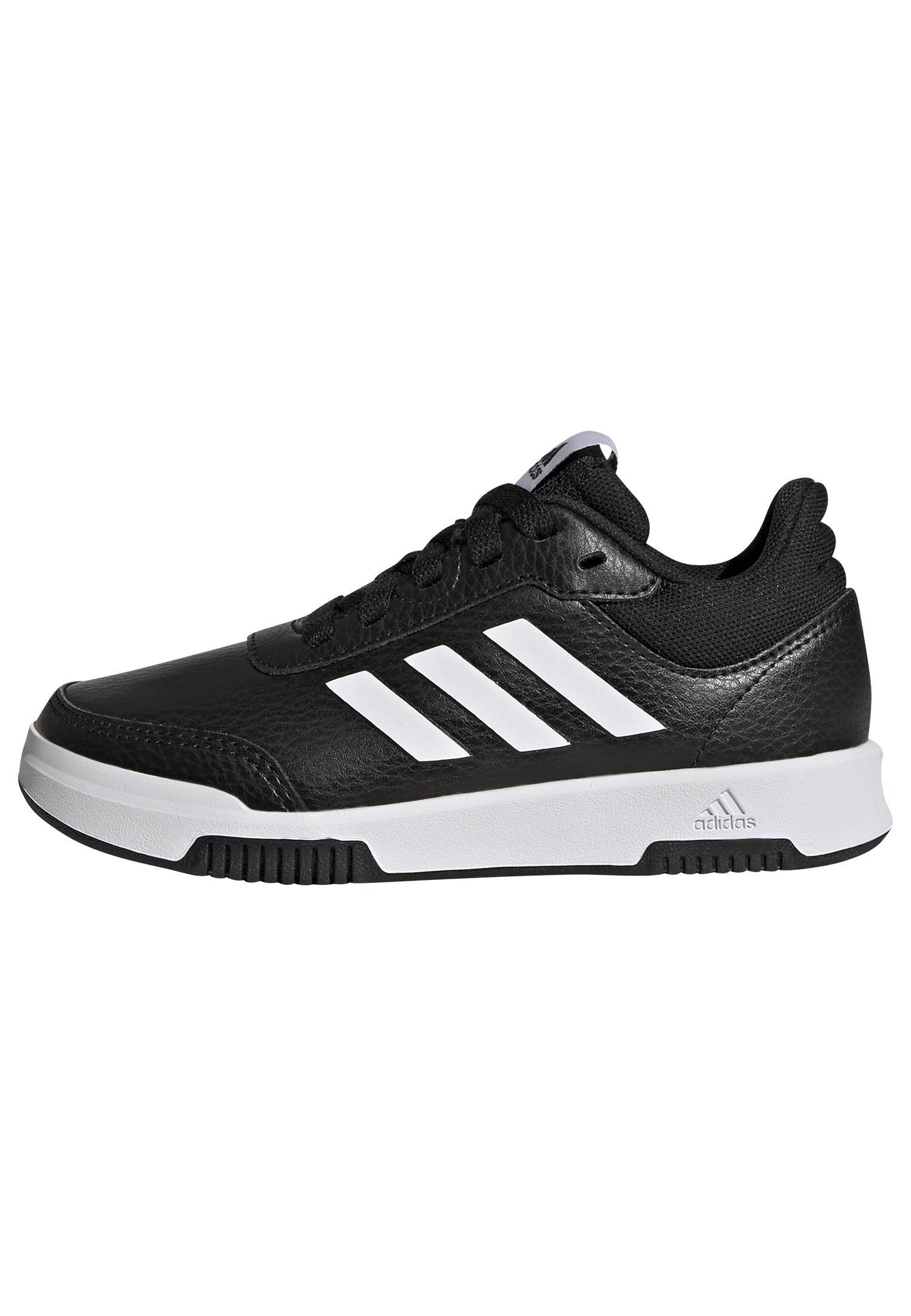 Unisex Kids Tensaur Sport Training Lace Shoes, Black, , large image number 10