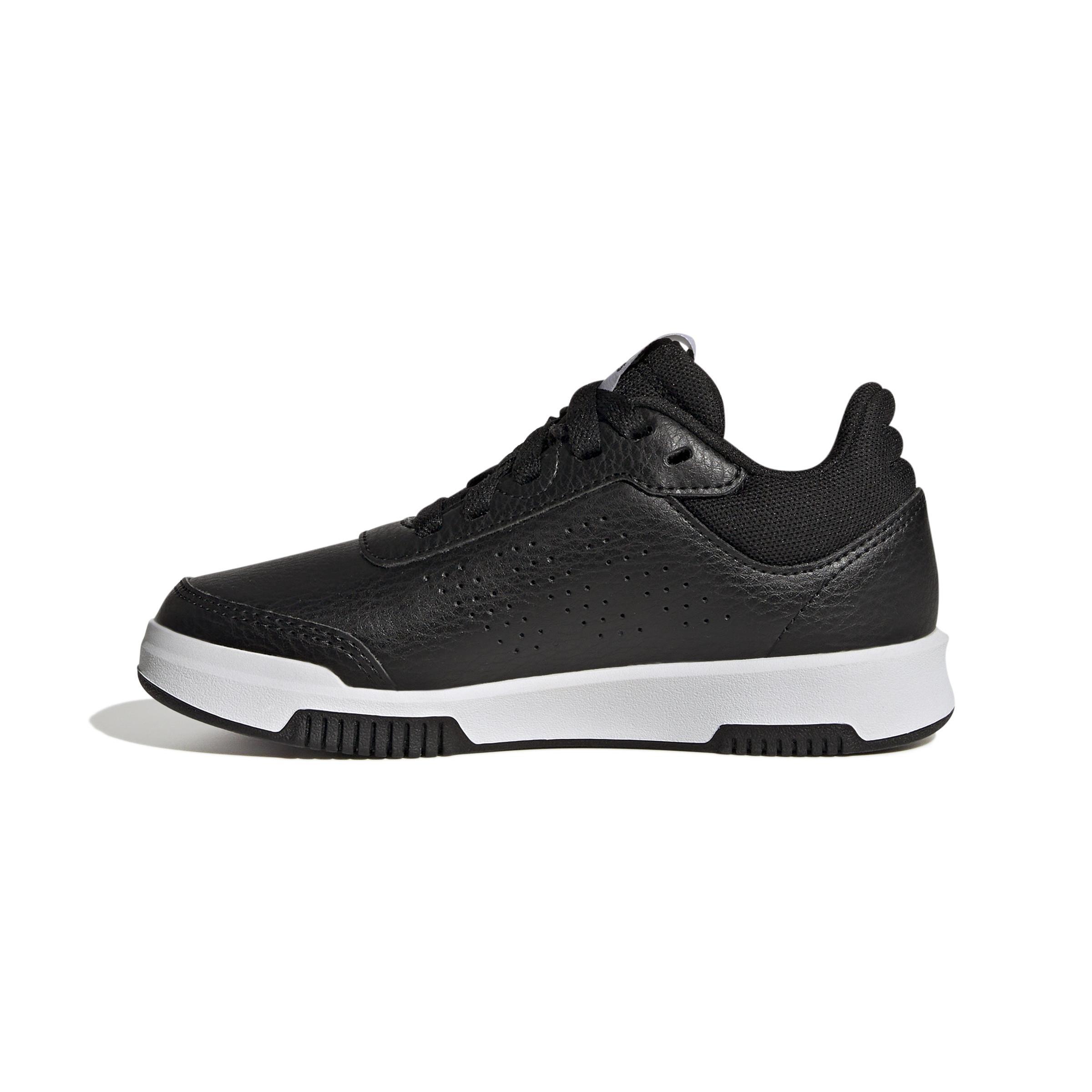 Unisex Kids Tensaur Sport Training Lace Shoes, Black, , large image number 11