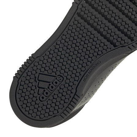 Unisex Kids Tensaur Sport Training Hook And Loop Shoes, Black, A701_ONE, large image number 2