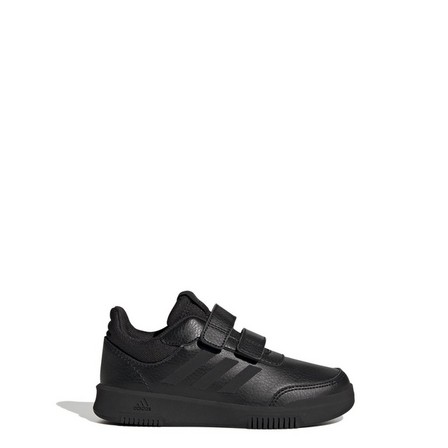 Unisex Kids Tensaur Sport Training Hook And Loop Shoes, Black, A701_ONE, large image number 7