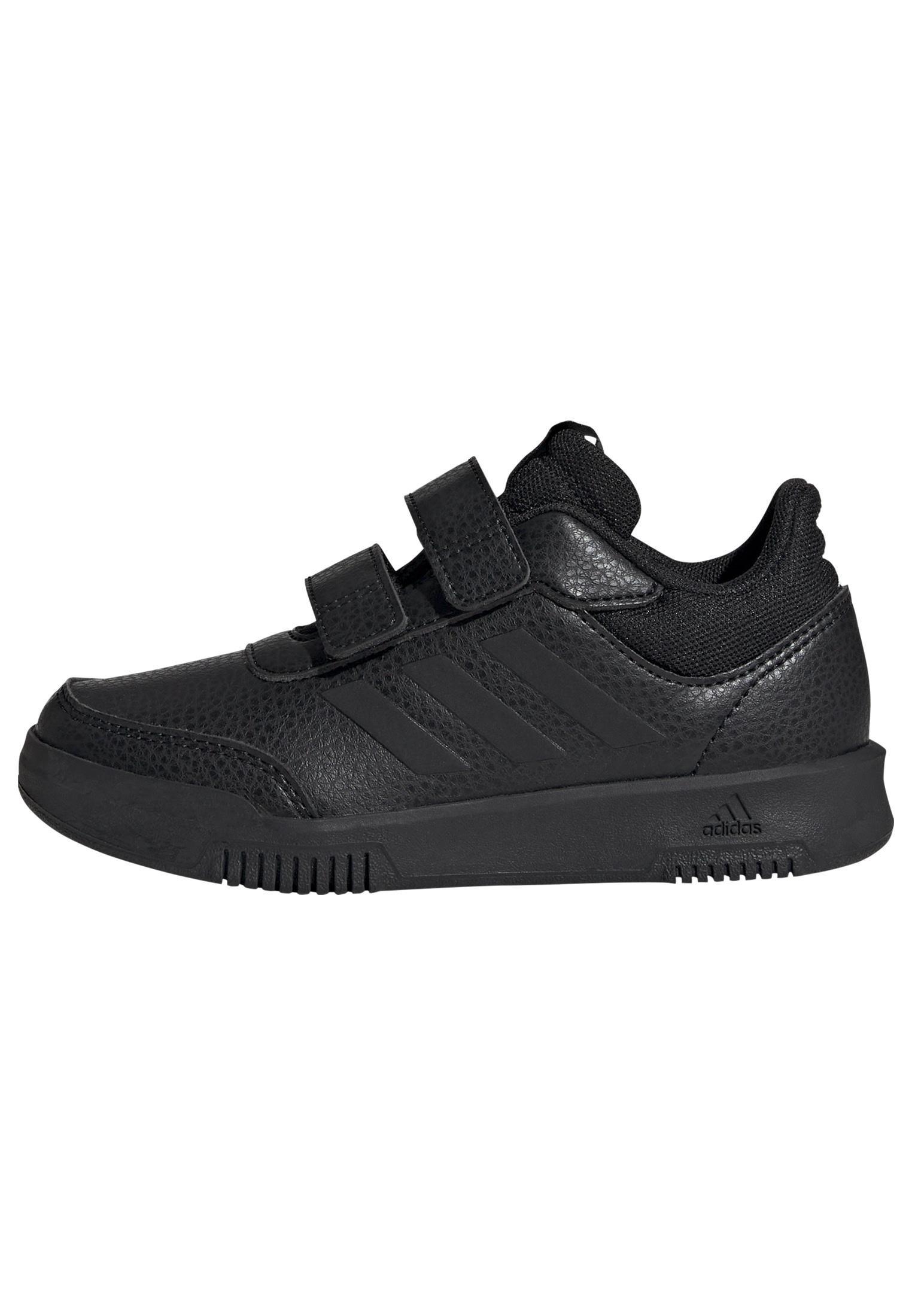 Unisex Kids Tensaur Sport Training Hook And Loop Shoes, Black, A701_ONE, large image number 7