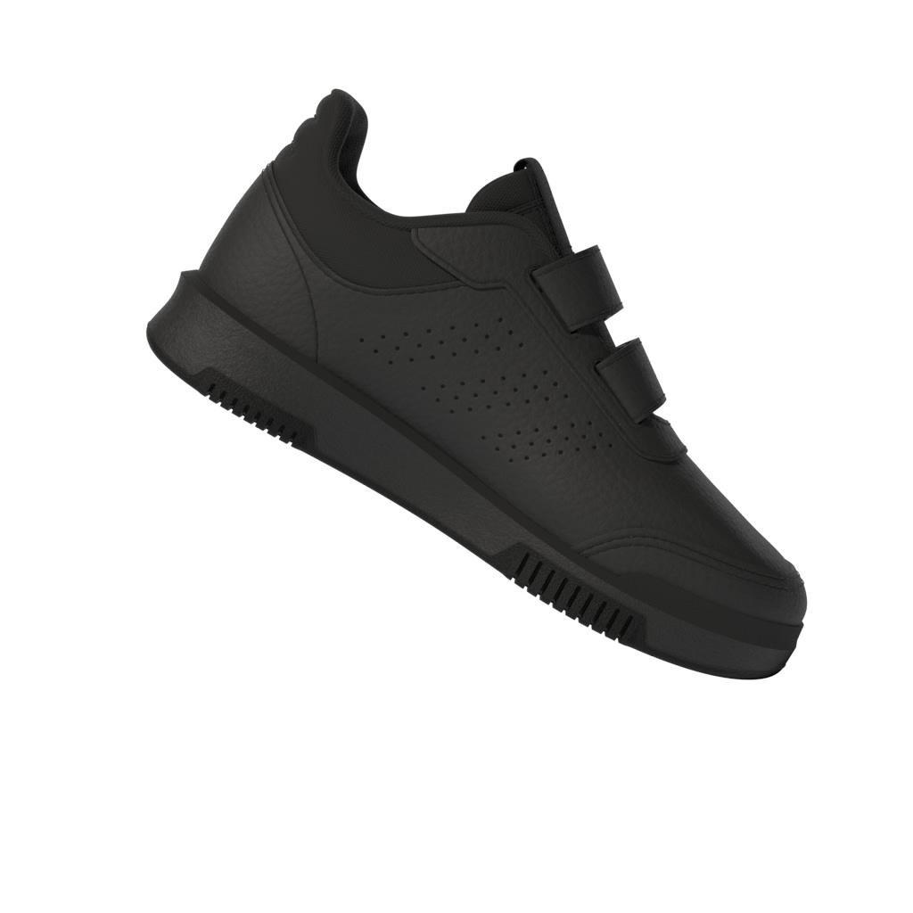 Unisex Kids Tensaur Sport Training Hook And Loop Shoes, Black, , large image number 9