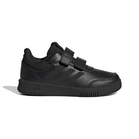 Unisex Kids Tensaur Sport Training Hook And Loop Shoes, Black, A701_ONE, large image number 10