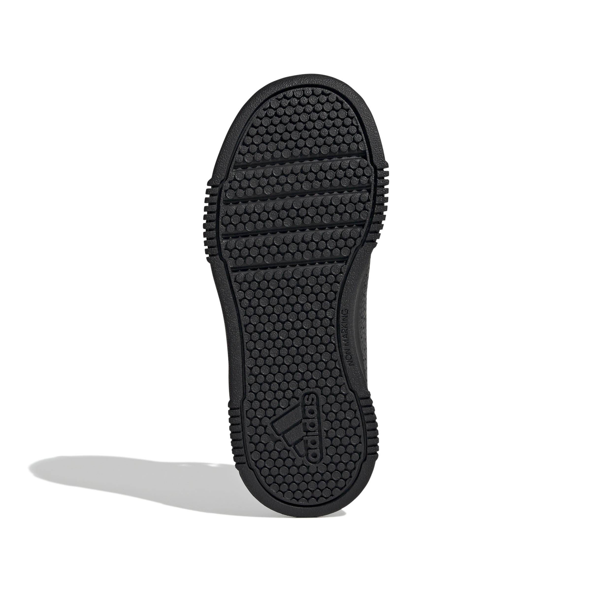 Unisex Kids Tensaur Sport Training Hook And Loop Shoes, Black, , large image number 11