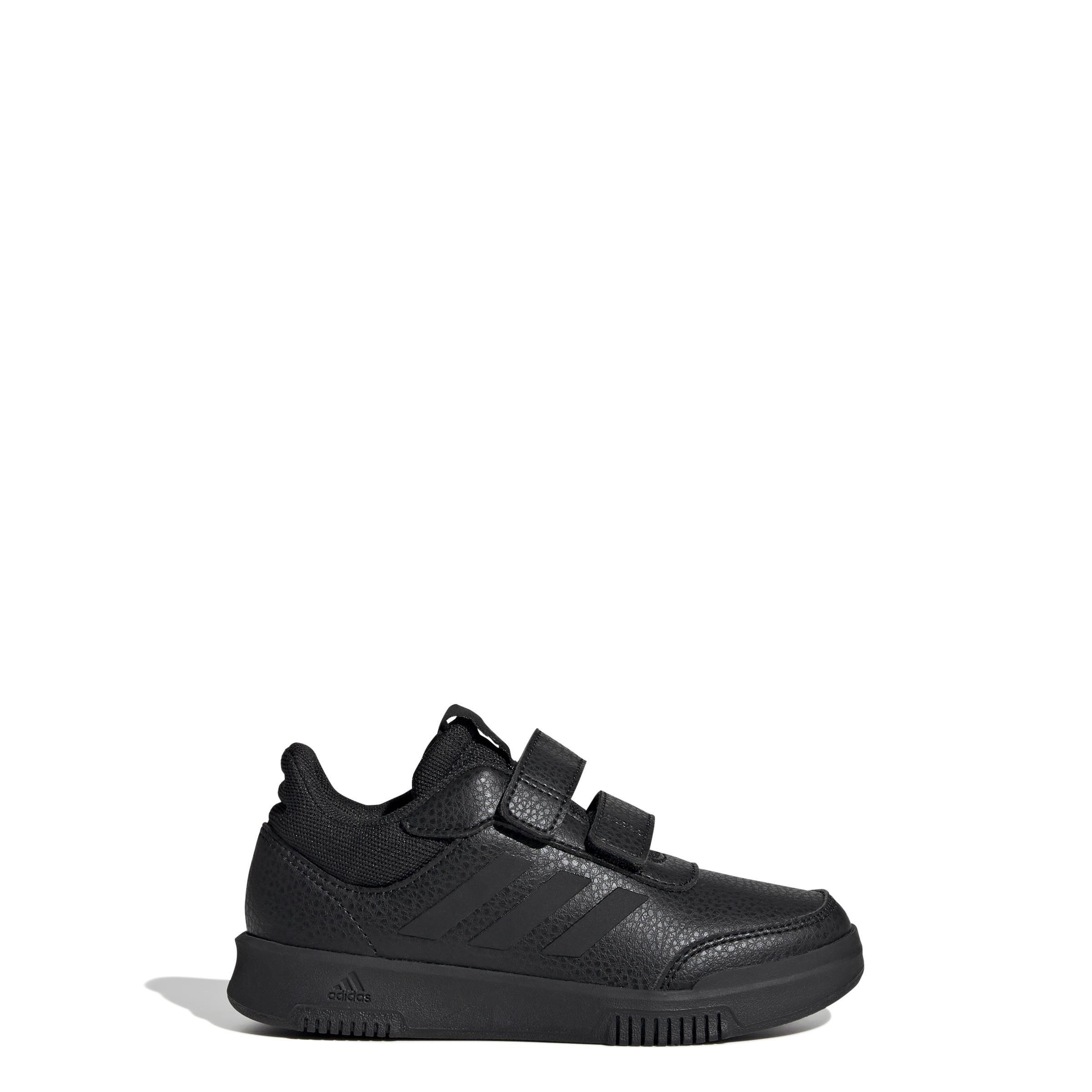 Unisex Kids Tensaur Sport Training Hook And Loop Shoes, Black, , large image number 14