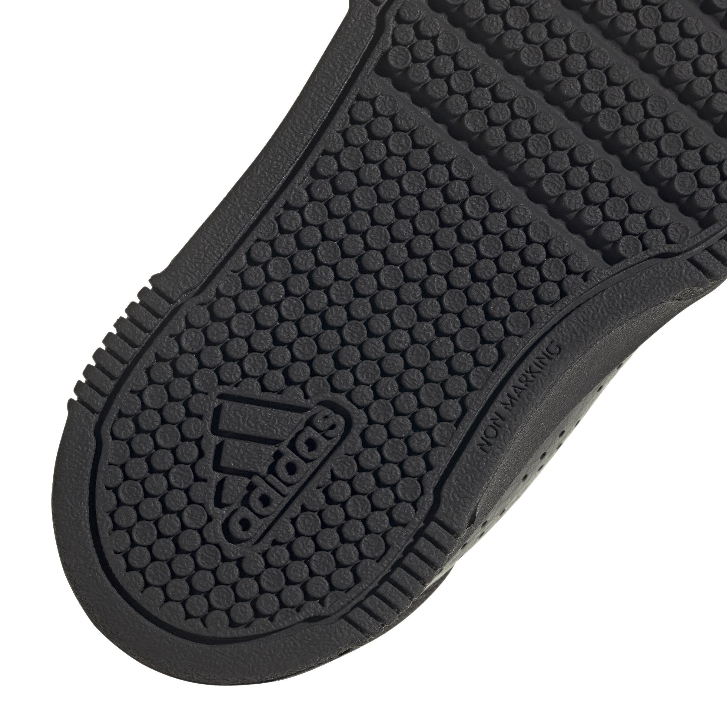 Unisex Kids Tensaur Hook and Loop Shoes, Black, , large image number 4