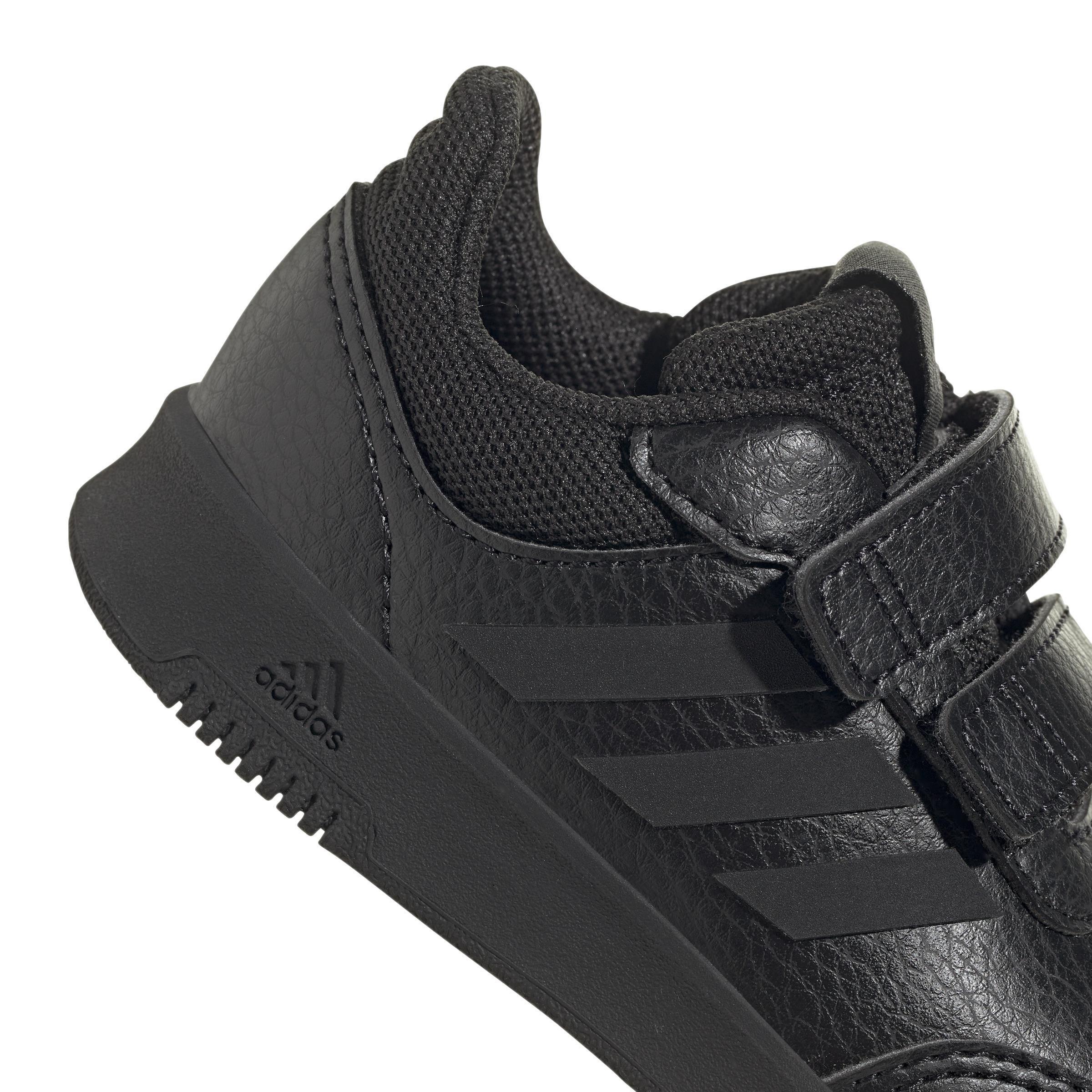 Unisex Kids Tensaur Hook and Loop Shoes, Black, , large image number 5