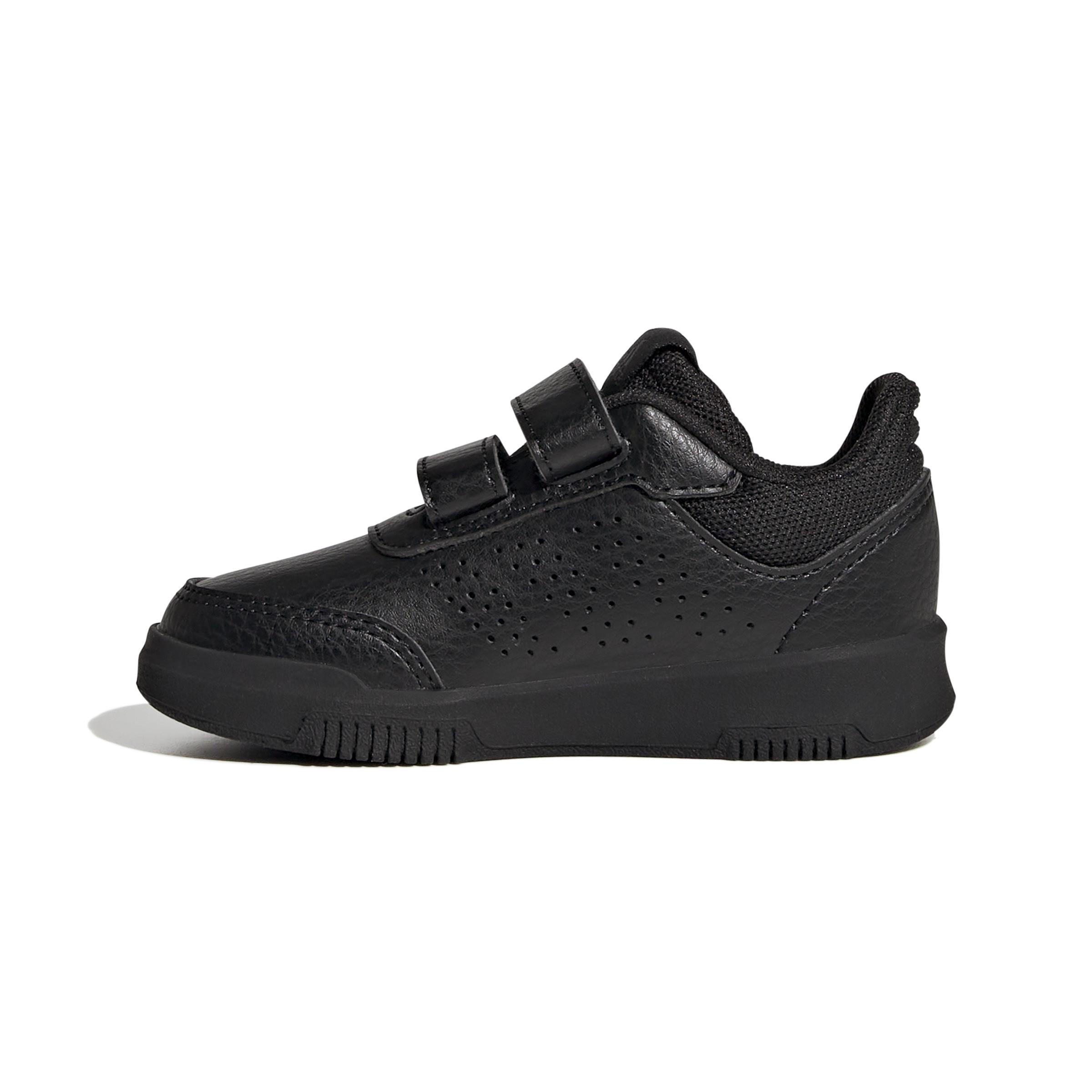 Unisex Kids Tensaur Hook and Loop Shoes, Black, , large image number 6