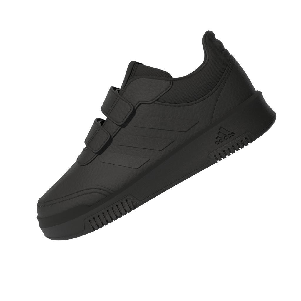 Unisex Kids Tensaur Hook and Loop Shoes, Black, , large image number 8