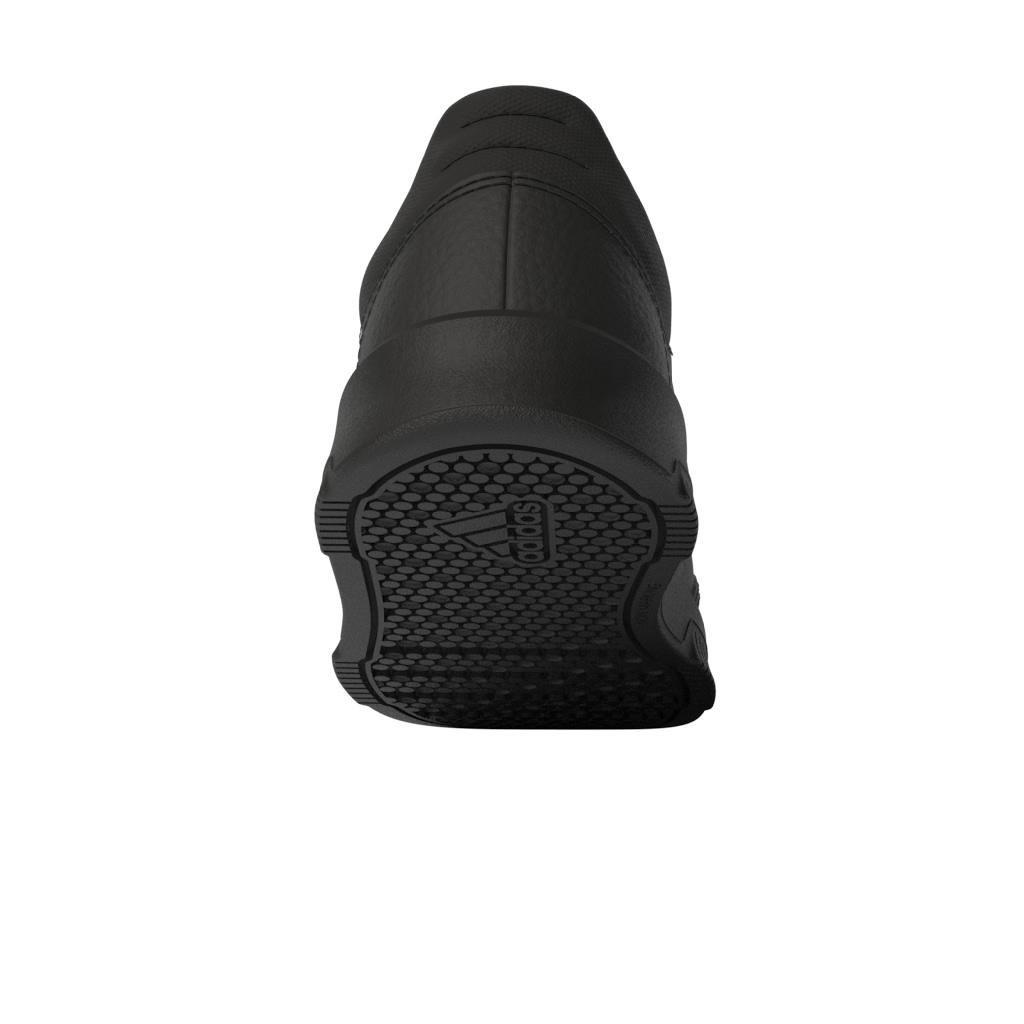 Unisex Kids Tensaur Hook and Loop Shoes, Black, , large image number 9