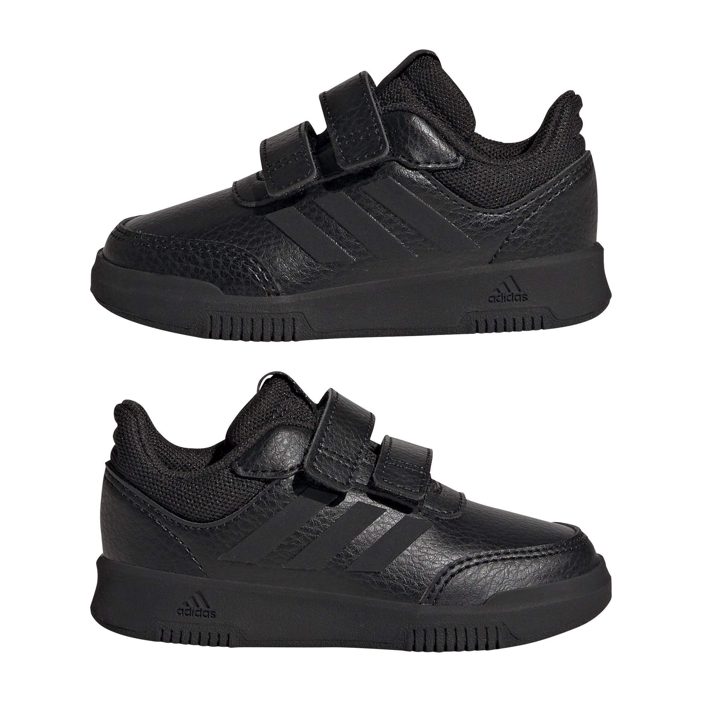 Unisex Kids Tensaur Hook and Loop Shoes, Black, , large image number 12