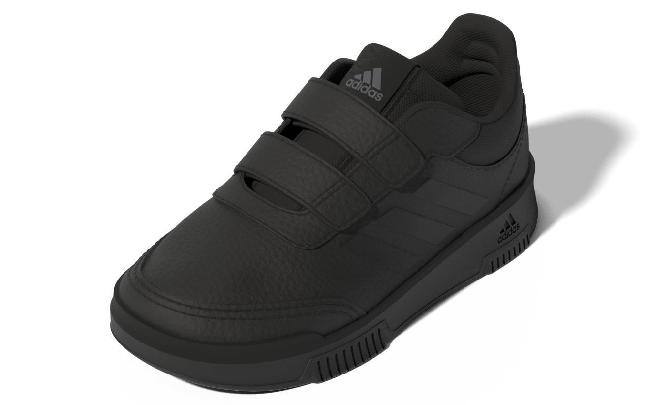 Unisex Kids Tensaur Hook and Loop Shoes, Black, , large image number 14