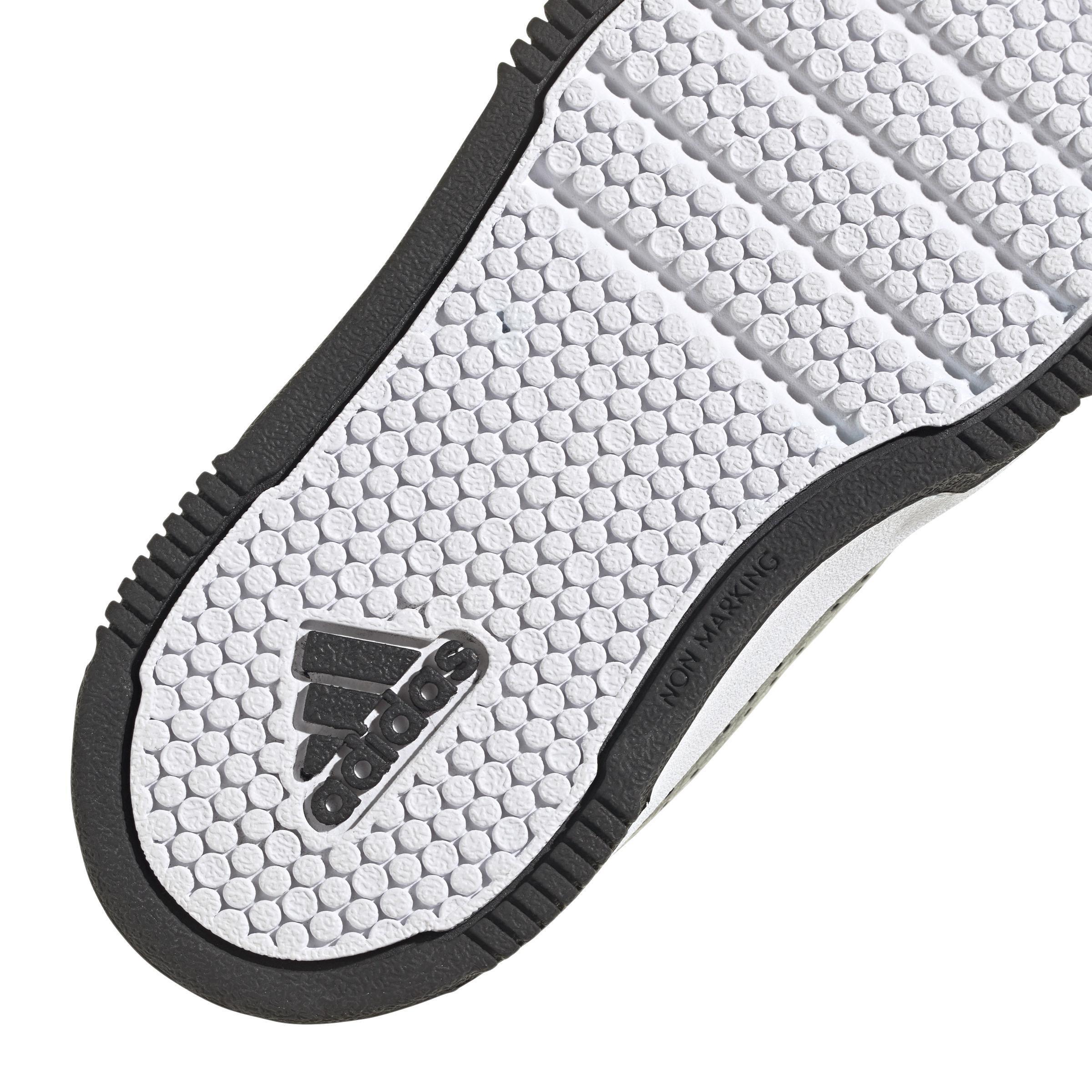 Unisex Kids Tensaur Hook And Loop Shoes, Black, , large image number 3
