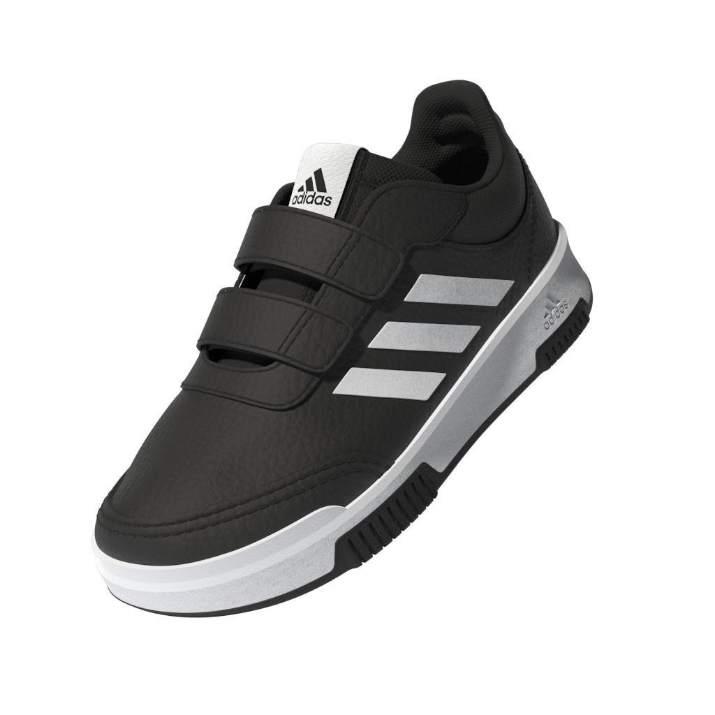 Unisex Kids Tensaur Hook And Loop Shoes, Black, , large image number 12
