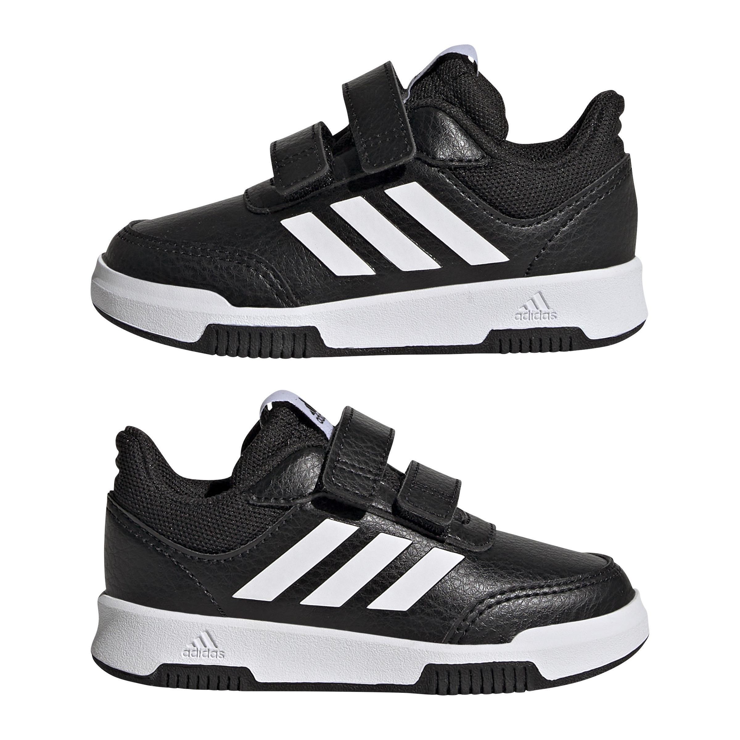 Unisex Kids Tensaur Hook And Loop Shoes, Black, , large image number 13
